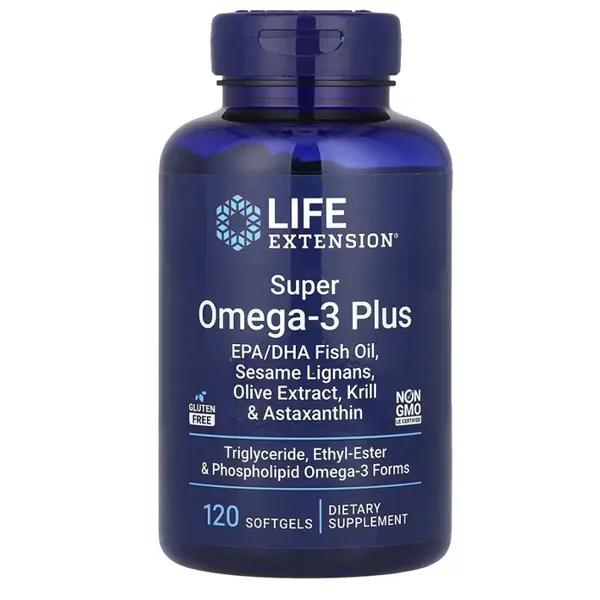Life Extension Super Omega-3 Plus Capsules